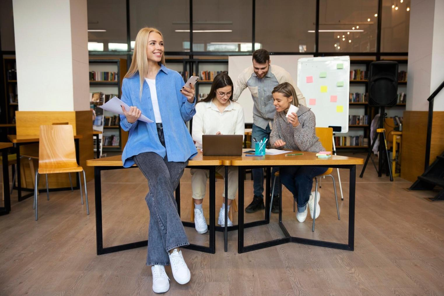 Entrepreneur working on financial planning with Grevora tools